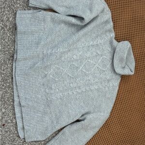 GAP Gray Turtleneck Sweater